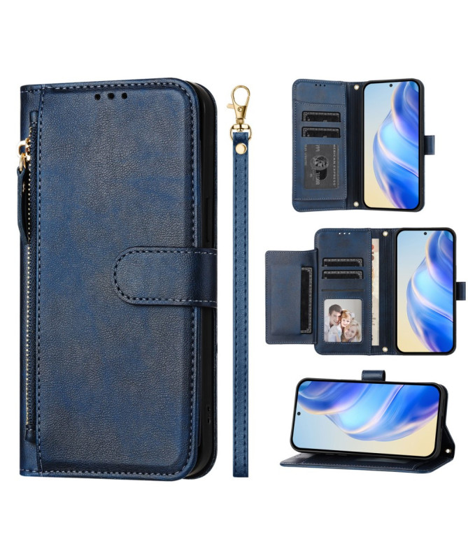 Housse Poco F7 Ultra / F7 Pro Porte-Cartes à Lanière