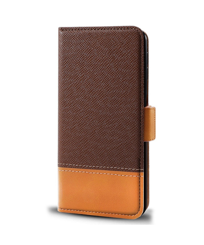 Housse Poco F7 Ultra Bicolore Simili Cuir