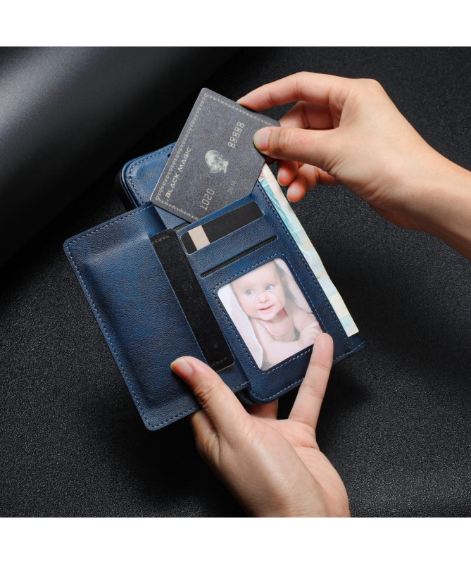 Housse Poco F7 Ultra / F7 Pro Porte-Cartes à Lanière