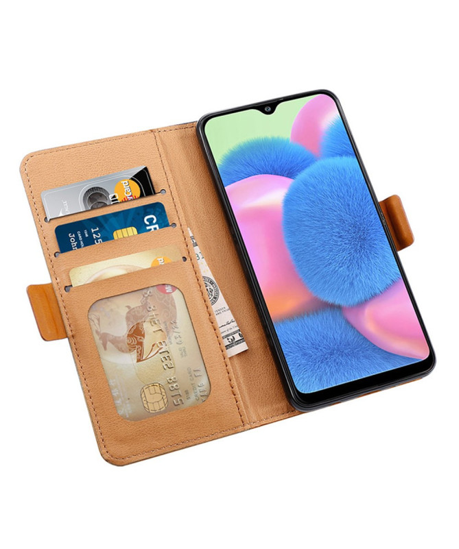 Housse Poco F7 Ultra Bicolore Simili Cuir