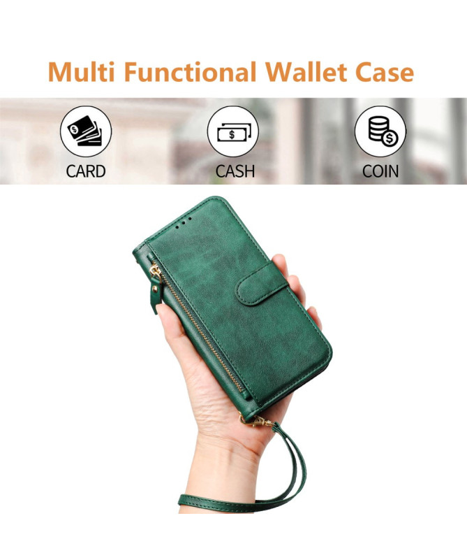 Housse Poco F7 Ultra / F7 Pro Porte-Cartes à Lanière