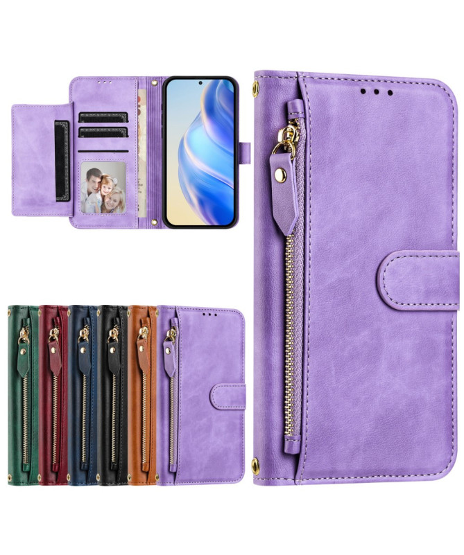 Housse Poco F7 Ultra / F7 Pro Porte-Cartes à Lanière