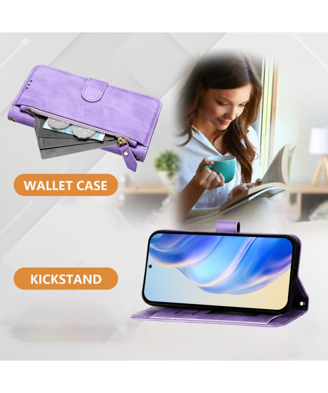 Housse Poco F7 Ultra / F7 Pro Porte-Cartes à Lanière