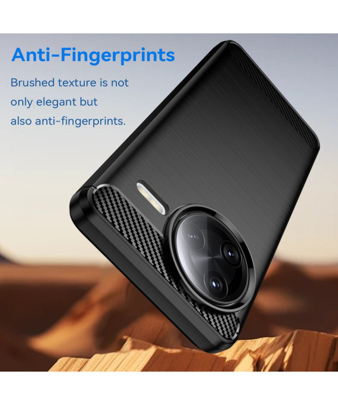 Coque Poco F7 Ultra flexible effet brossé