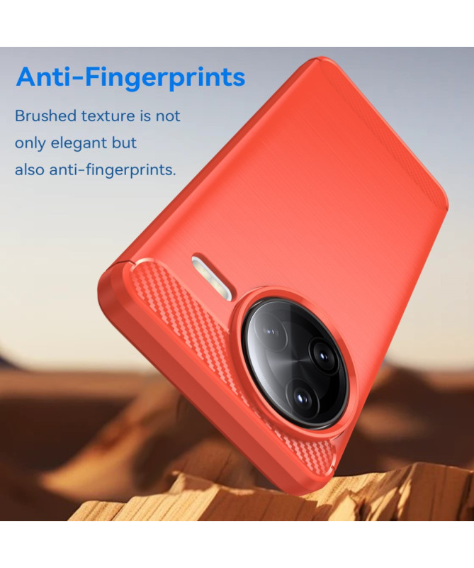 Coque Poco F7 Ultra flexible effet brossé