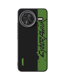 Coque Poco F7 Ultra Racing Noir et Vert