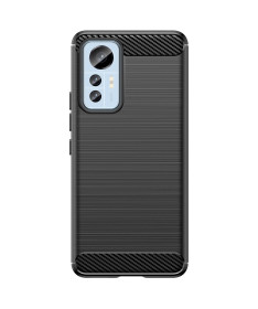 Coque Xiaomi 12 Lite flexible effet brossé