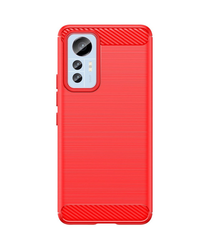 Coque Xiaomi 12 Lite flexible effet brossé