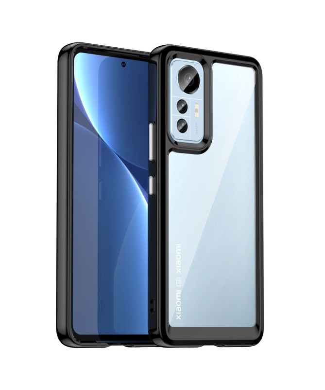 Coque Xiaomi 12 Lite Transparente Contour Coloré | CLEAR