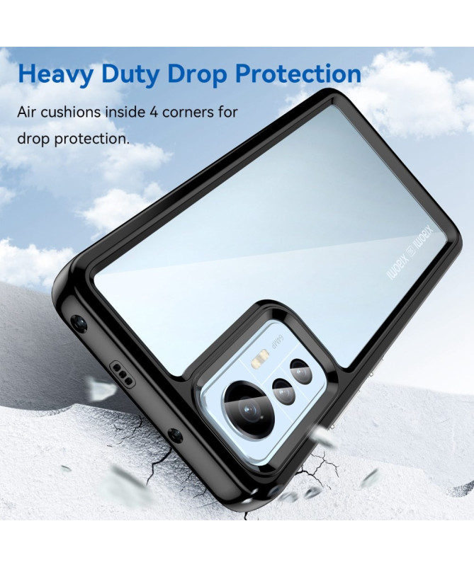 Coque Xiaomi 12 Lite Transparente Contour Coloré | CLEAR