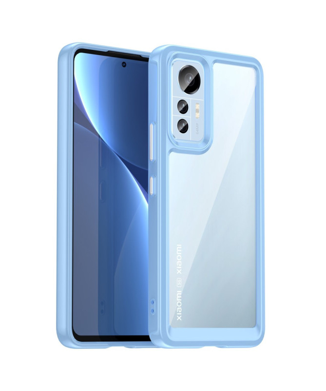 Coque Xiaomi 12 Lite Transparente Contour Coloré | CLEAR
