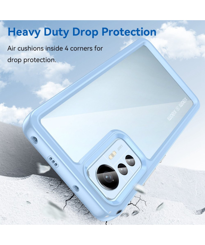 Coque Xiaomi 12 Lite Transparente Contour Coloré | CLEAR