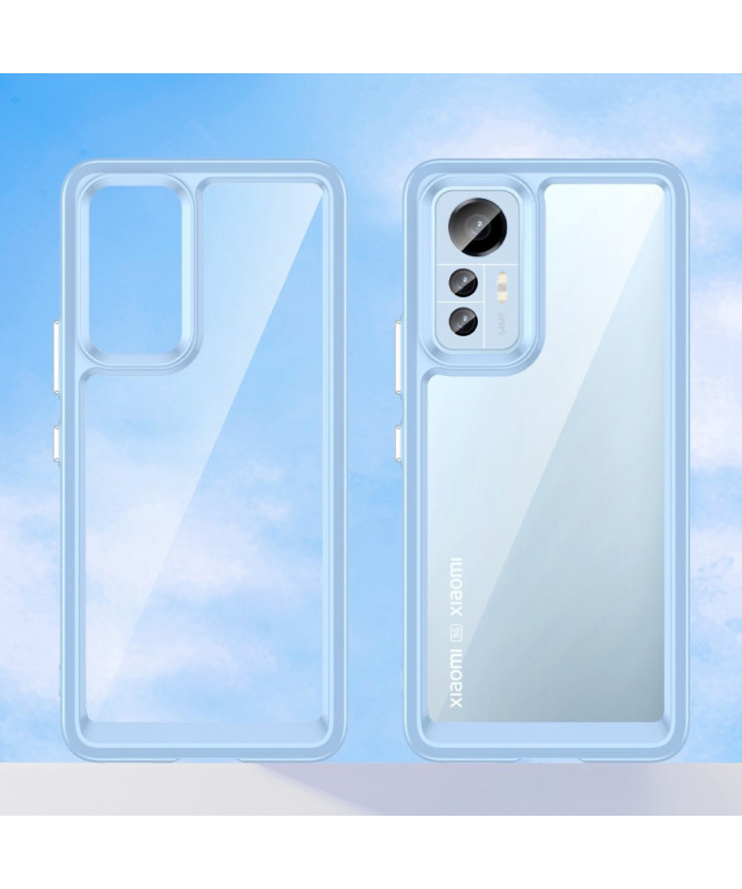 Coque Xiaomi 12 Lite Transparente Contour Coloré | CLEAR