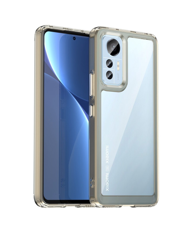 Coque Xiaomi 12 Lite Transparente Contour Coloré | CLEAR