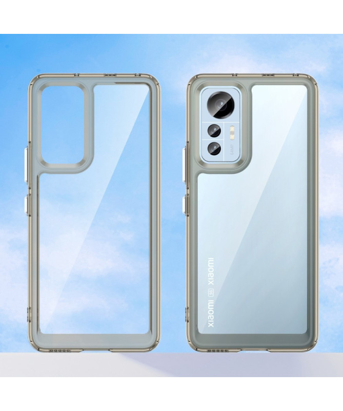 Coque Xiaomi 12 Lite Transparente Contour Coloré | CLEAR