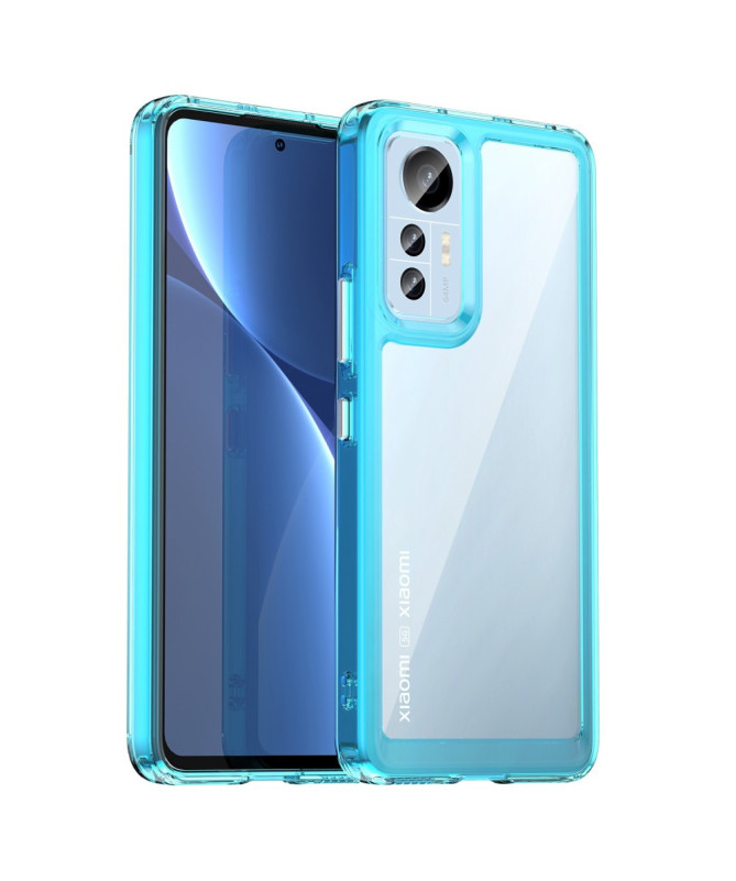 Coque Xiaomi 12 Lite Transparente Contour Coloré | CLEAR