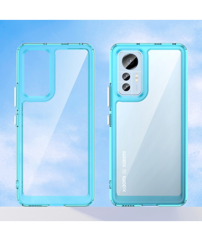 Coque Xiaomi 12 Lite Transparente Contour Coloré | CLEAR