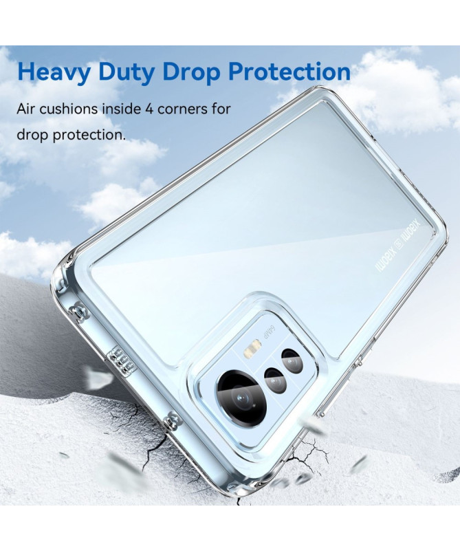 Coque Xiaomi 12 Lite Transparente Contour Coloré | CLEAR