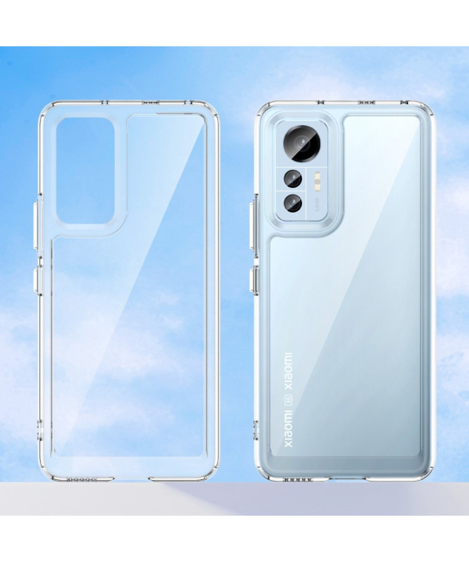 Coque Xiaomi 12 Lite Transparente Contour Coloré | CLEAR