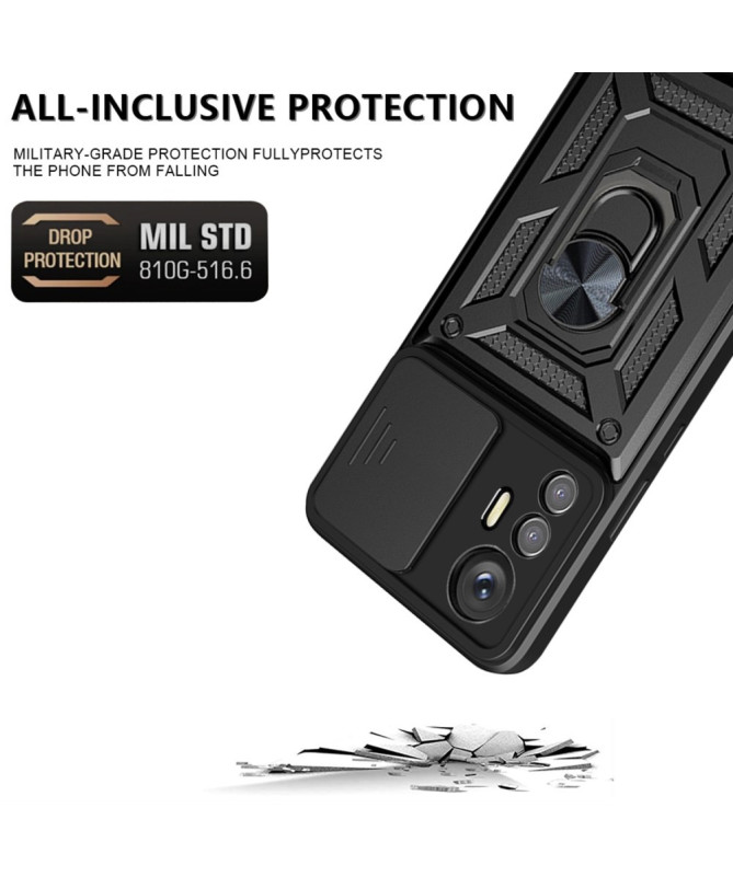 Coque Xiaomi 12 Lite Camera Slide Fonction Support