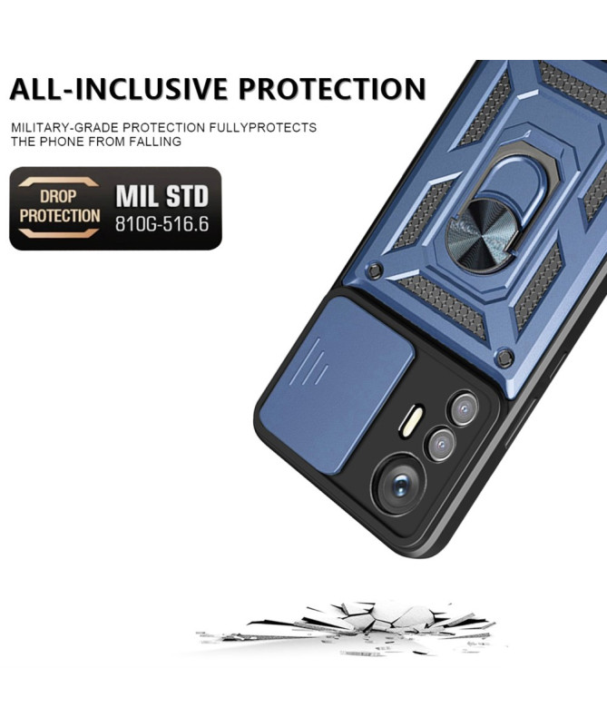 Coque Xiaomi 12 Lite Camera Slide Fonction Support