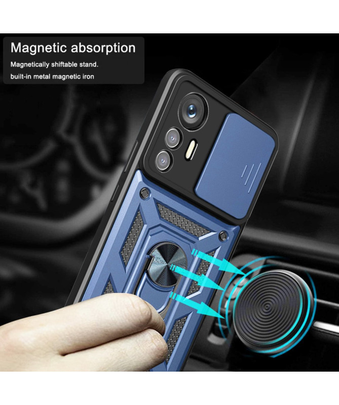 Coque Xiaomi 12 Lite Camera Slide Fonction Support