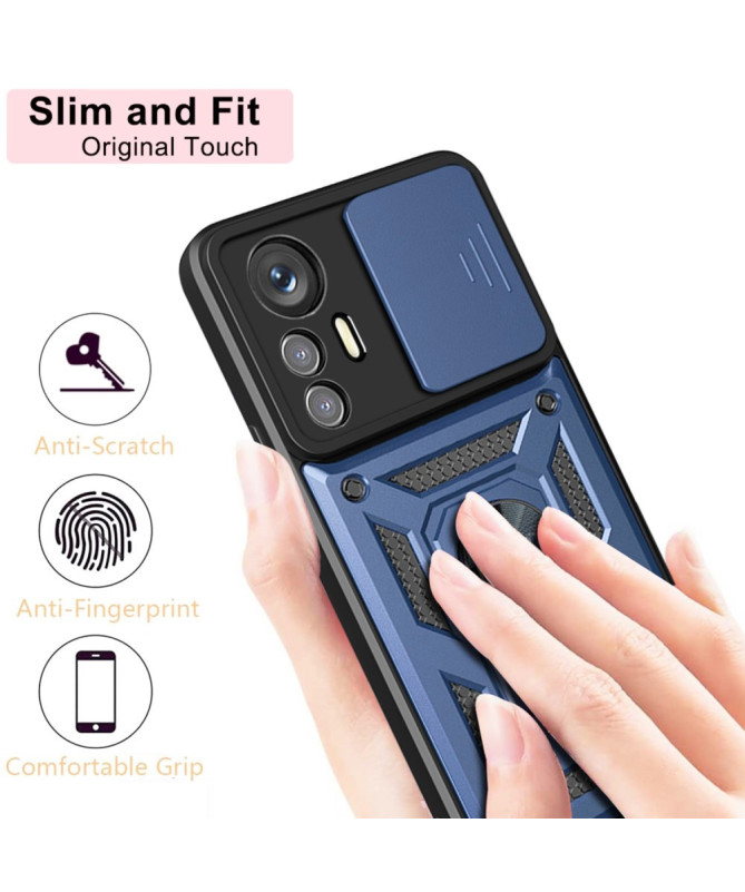 Coque Xiaomi 12 Lite Camera Slide Fonction Support