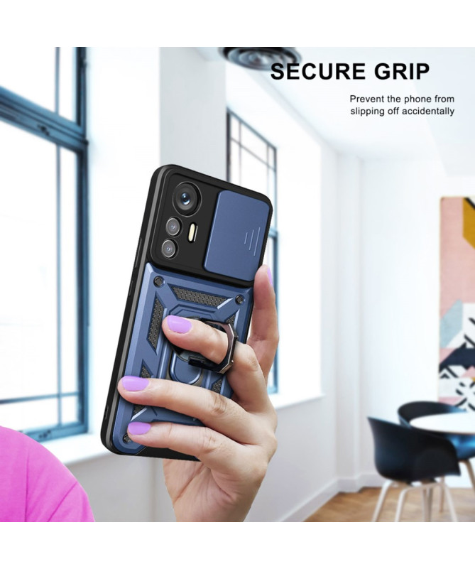 Coque Xiaomi 12 Lite Camera Slide Fonction Support
