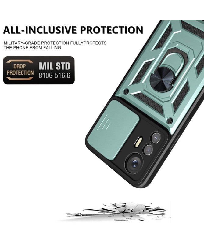 Coque Xiaomi 12 Lite Camera Slide Fonction Support
