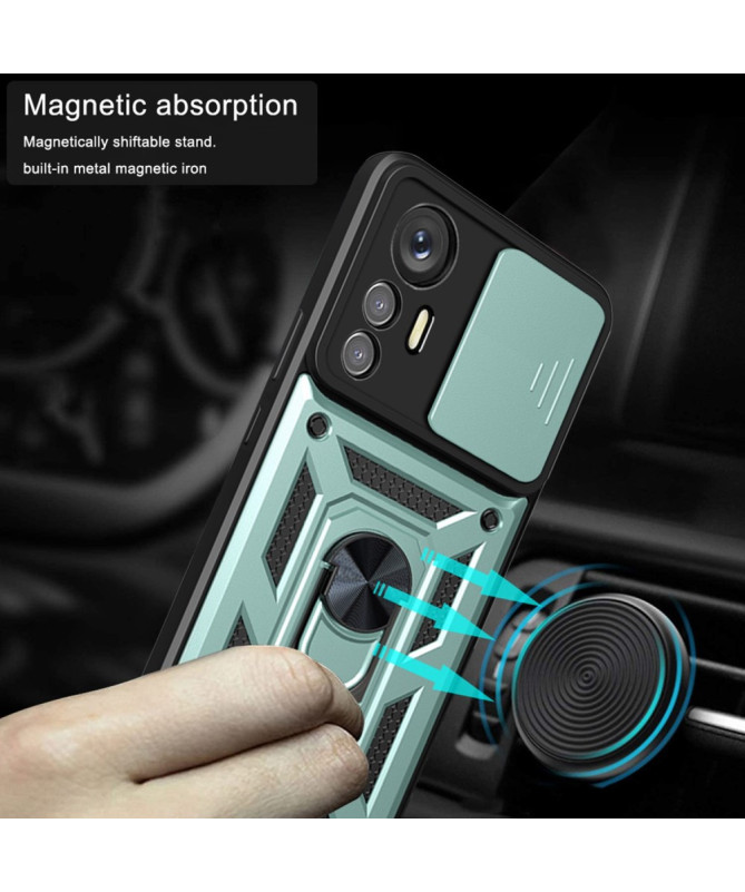Coque Xiaomi 12 Lite Camera Slide Fonction Support