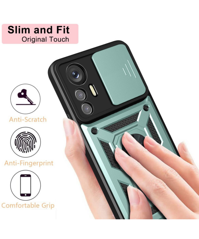 Coque Xiaomi 12 Lite Camera Slide Fonction Support