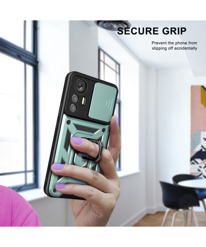 Coque Xiaomi 12 Lite Camera Slide Fonction Support