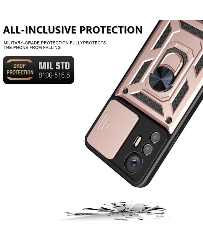 Coque Xiaomi 12 Lite Camera Slide Fonction Support