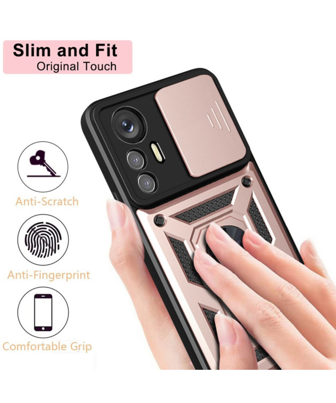 Coque Xiaomi 12 Lite Camera Slide Fonction Support