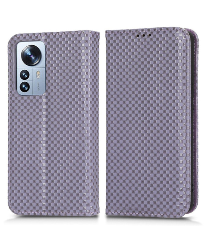 Housse Xiaomi 12 Lite Texture Grille Magnétique | GRID