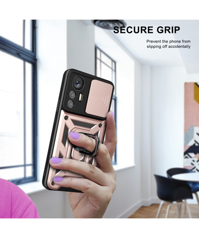Coque Xiaomi 12 Lite Camera Slide Fonction Support