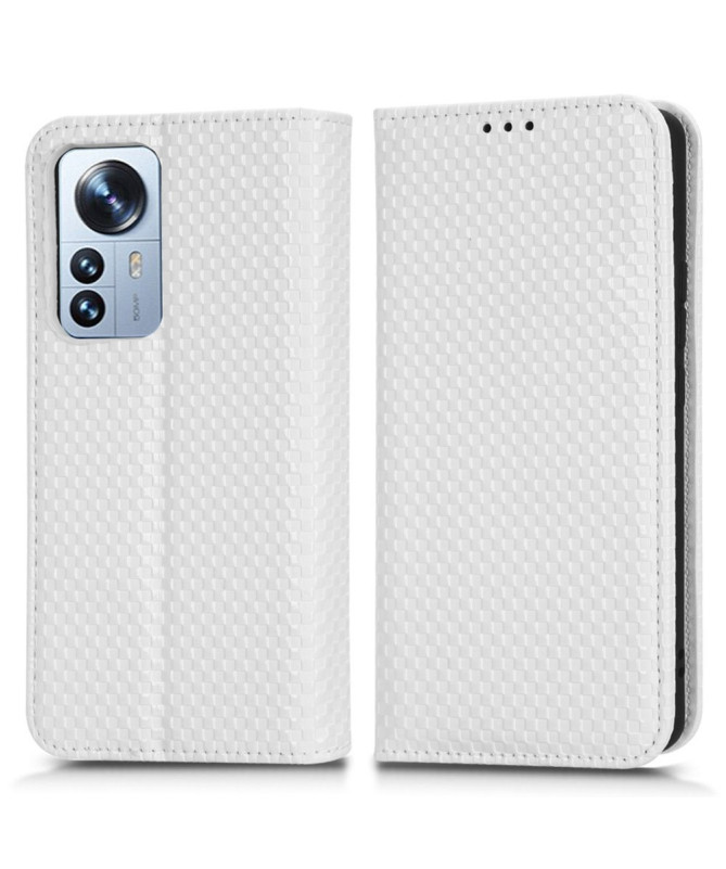 Housse Xiaomi 12 Lite Texture Grille Magnétique | GRID
