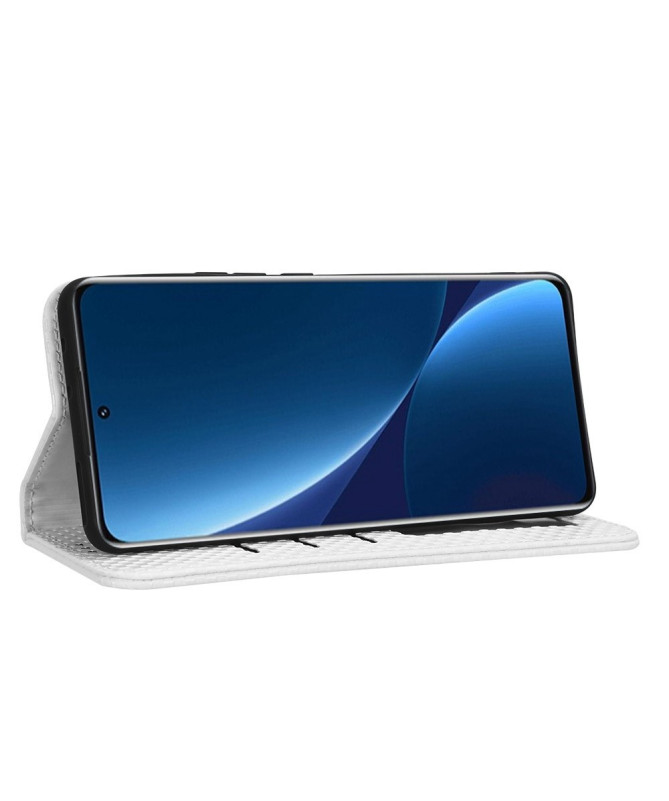 Housse Xiaomi 12 Lite Texture Grille Magnétique | GRID