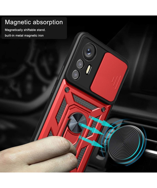 Coque Xiaomi 12 Lite Camera Slide Fonction Support