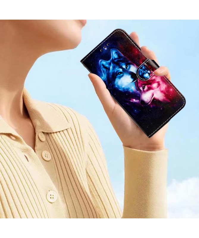 Housse Xiaomi 12 Lite Loups Galaxie