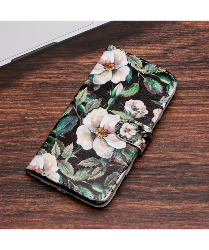 Housse Xiaomi 12 Lite Fleurs Blanches