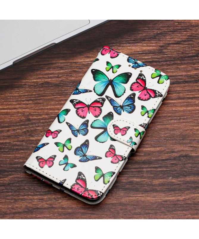 Housse Xiaomi 12 Lite Papillons Colorés | BUTTERFLY
