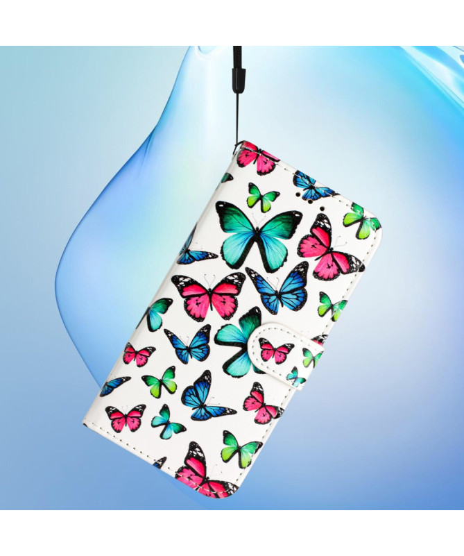 Housse Xiaomi 12 Lite Papillons Colorés | BUTTERFLY