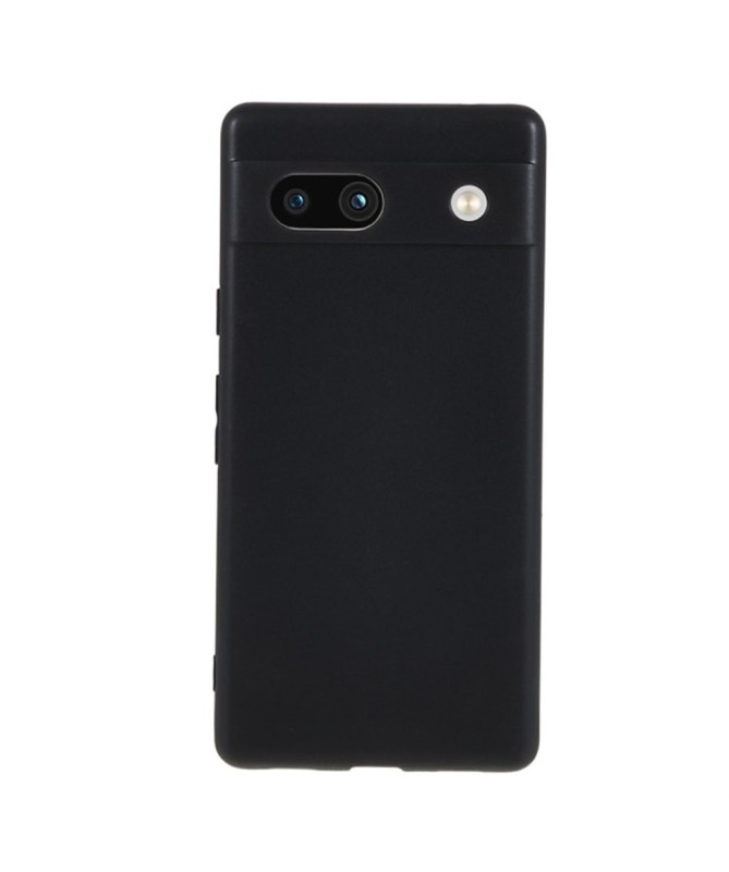 Google Pixel 7a | Coque Noire Mat avec Verre Trempé