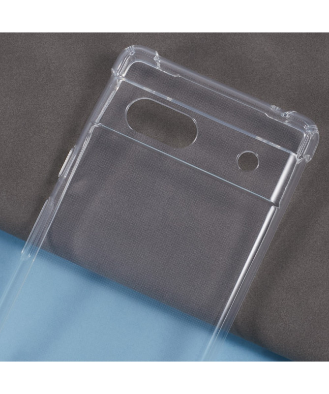 Coque Google Pixel 7a transparente avec cordon | Cléos
