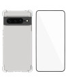 Pack Google Pixel 7 Pro Coque Transparente + Verre Trempé