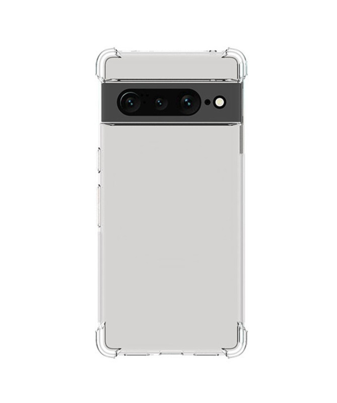 Pack Google Pixel 7 Pro Coque Transparente + Verre Trempé