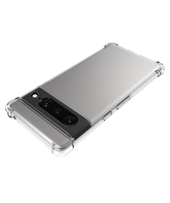Pack Google Pixel 7 Pro Coque Transparente + Verre Trempé