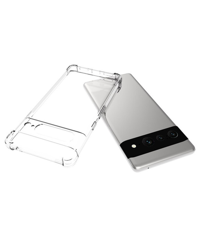 Pack Google Pixel 7 Pro Coque Transparente + Verre Trempé