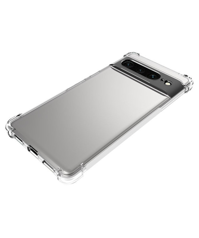 Pack Google Pixel 7 Pro Coque Transparente + Verre Trempé